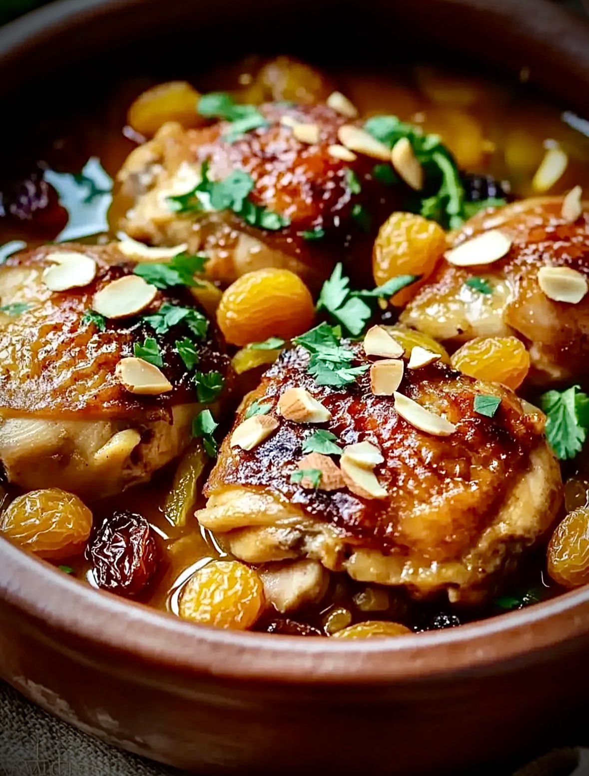 Luxury chicken tagine — inflight catering Lyon-Saint Exupery LFLL