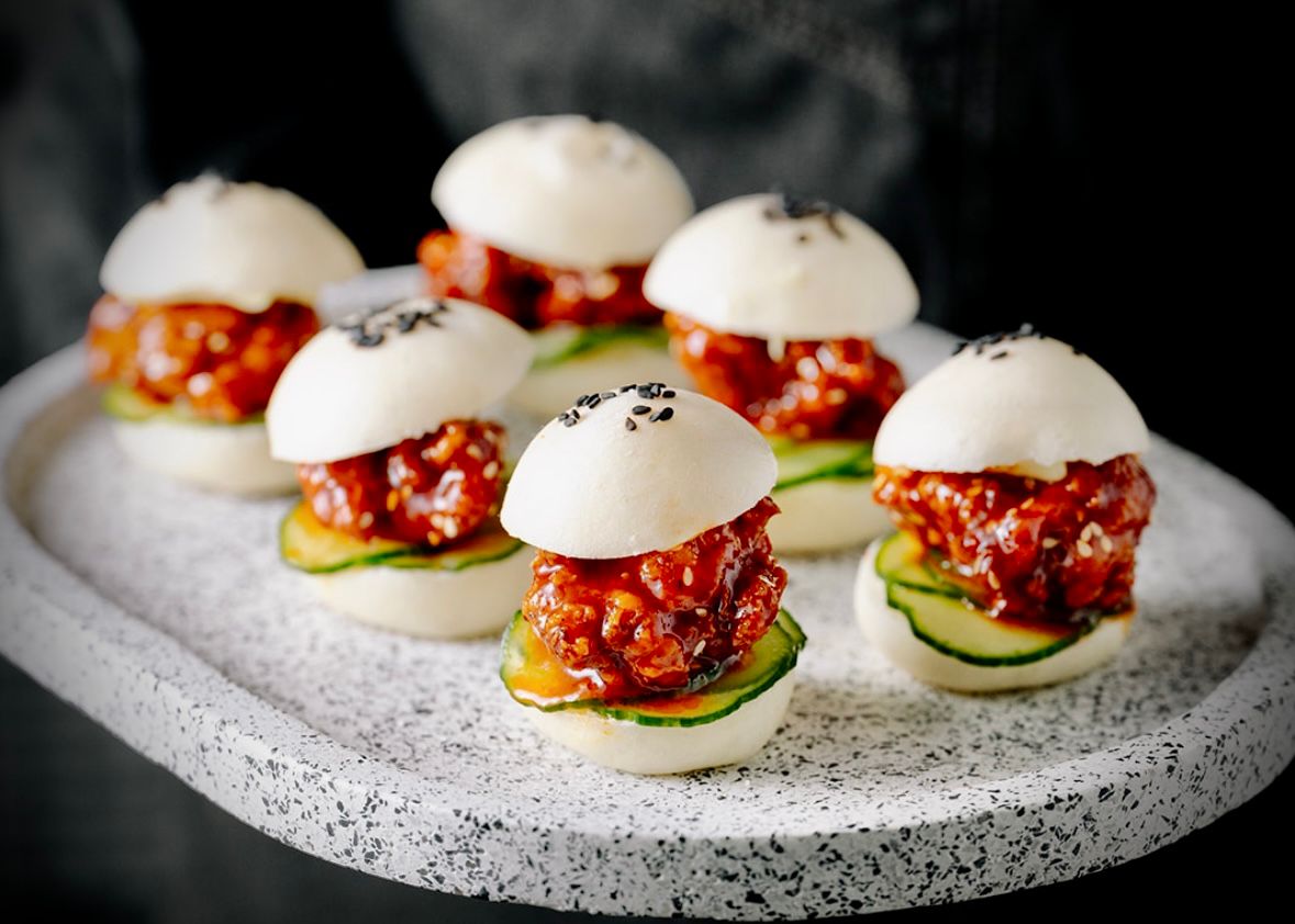 Gourmet canapes — business aviation catering Bordeaux LFBD